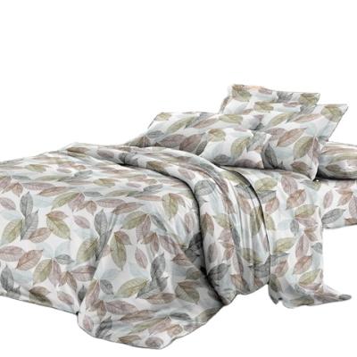 China Single Style Waterproof Sheet Design 100% Polyester 125gsm Dispersion Printed Fabric For Bed Sheet for sale