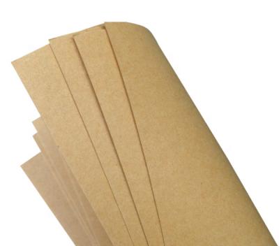 China Wholesale 150-450g flame retardant uncoated kraft paper, wrapping paper, brown light color wrapping kraft paper for sale