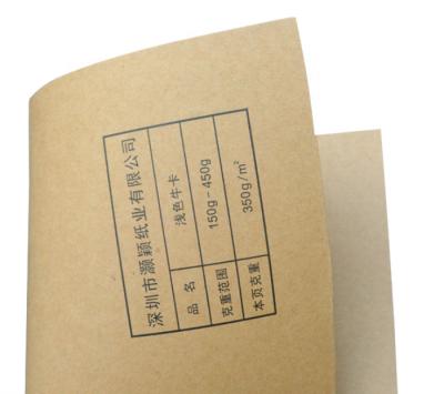 China Fire Retardant Brown Kraft Paper Roll Box Packaging Paper Packaging Cardboard for sale