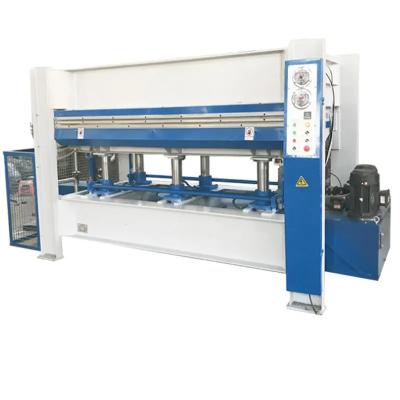 China Manufacturing Plant Automatic hydraulic woodworking wood hot press machine for wood panels for sale