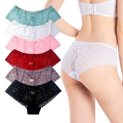 China Antibacterial Culottes Without Bragas de encaje Para lace panties sexy mujer seam underwear brief underwear women seamless for sale