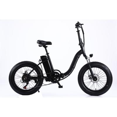 China US Market 48v 1000w Folding Electric Bike 7 Speed ​​Folded Ebike 20