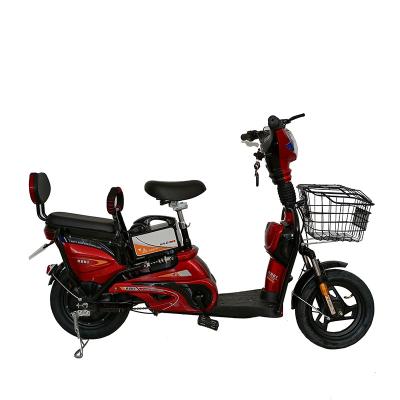 China 14*2.5 Motor Steel Brushless Cheap Ebike With Pedal Electric Bike Bicycle for sale