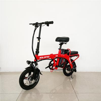 China Carbon Fiber Premium Quality Fat Tire Electric Bike Folding Electric Bike for sale