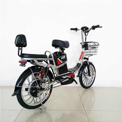 China Carbon Fiber Removable Battery Electric Road Bicycle 48V 350W Electric Road Bike for sale