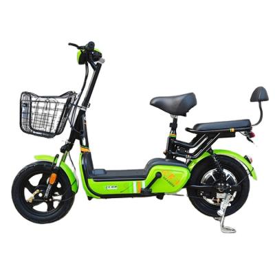 China 250W Green Color Carbon Fiber Classic Electric Bike Scooter City City Electric Bike for sale