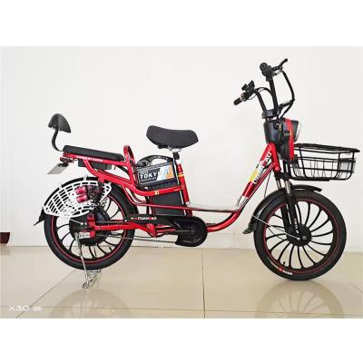 China Lady Steel Men City Bike E Bikes Electric Bicycle City Electric Bike for sale