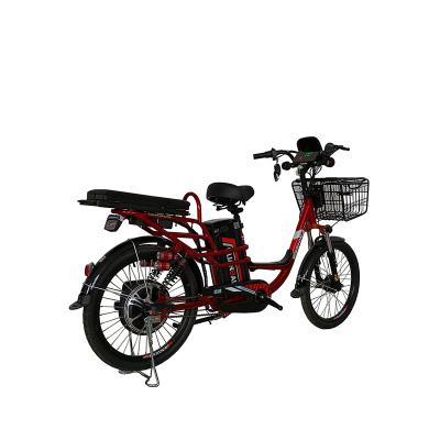 China 2022 high quality steel e-bike 48v/2 wheel electric cargo bike 750w electric bike for delivery electric cargo bike for sale