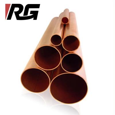 China Water Tube Top Deal For Air Conditioner Straight Copper Tube 99.9% Copper Tube Copper Pipe for sale