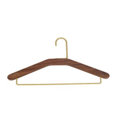 China 2022 fashion minimalist newest simple trend wooden hanger for sale