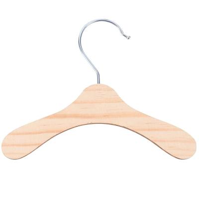 China Simple minimalist children's fashion wooden hanger for sale