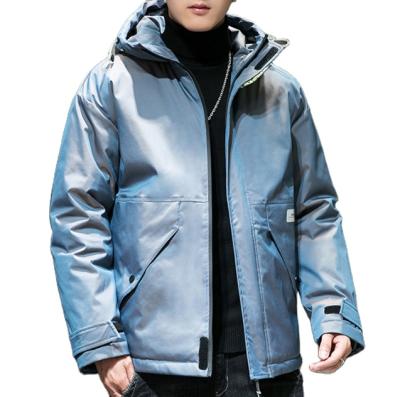 China Fashionable Casual Cotton Jacket Men In Solid Color Jacket Men for sale