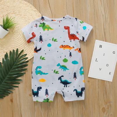 China Wholesale High Quality Spandex 3% Polyester 97% Baby Romper Custom Baby Romper For Sale for sale