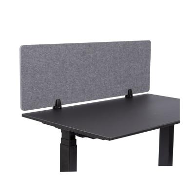 China Modern minimalism Olanglab Sound Absorbing PET desk screen Polyester Fiber Acoustic Office Workstation Privacy Divider acoustic Partition for sale