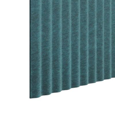 China Modern minimalism Olanglab Wave 100% Polyester Felt Sound Blocking Sound Proof Sound Proofing Acoustic Wall Panels Felt for sale