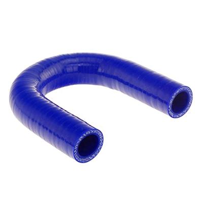 China Radiator Cooling automotive universal Water silicone rubber hose for 180 degree U shape elbow 4-ply 5 mm Thickness blue radiator part for sale