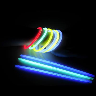 China Night Party Gifts Simple Color Glow Bracelet for sale