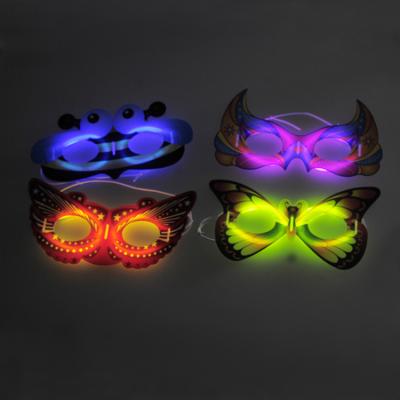 China Factory Wholesale Night Dance Party Glow Mask Directly For Kids for sale