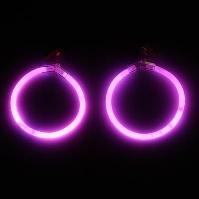 China Plastic Most Beautiful Fashionable Display Glow Stick Ornaments Earring for sale