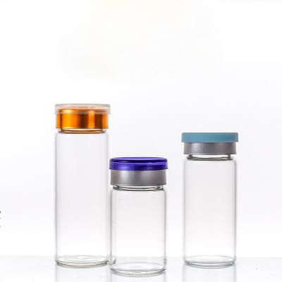 China Amber Clear Pharmaceutical Injection Medicine Vials Bottle Vaccine Pharmacy Vials Glass Medical Pill Bottle for sale