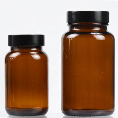 China Professional Medicine Factory 300ml Dark Amber Medicine Bottle for sale