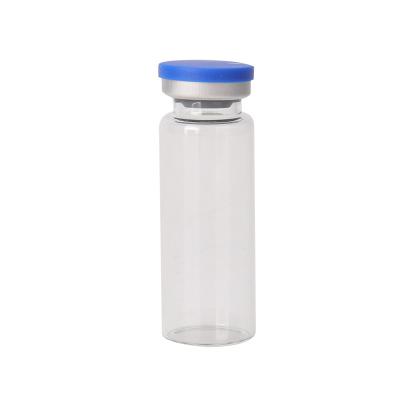 China Personal Care Medicine Bottles Glass Lyophilized Powder Bottle With Butyl Rubber Stopper for sale