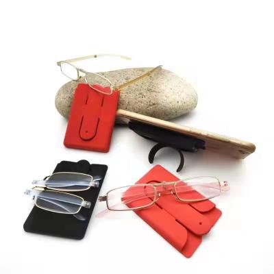 China Retractable Convenient Pocket Mini Folding Reading Glasses For Phone for sale