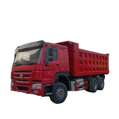 China 40 ton 6x4 8x4 Howo dump trucks used sinotruck Euro 2 375hp tipper trucks for Nigeria for sale