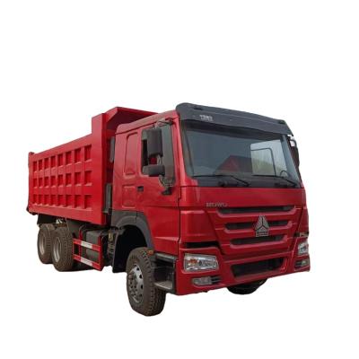 China Good condition used 10 wheels Howo dump trucks 6x4 sinotruck tipper trucks price for sale