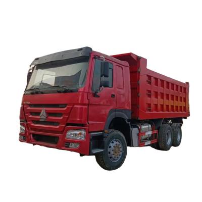 Κίνα RHD used China sinotruck trucks 371hp Euro2 Howo dump tipper trucks price προς πώληση