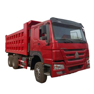 中国 20 Cubic 40 Ton Used Tipper Truck 6x4 371hp Howo Engineering Transportation 販売のため