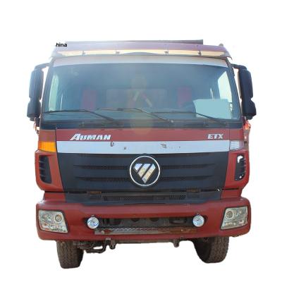 中国 12 Tires Used Tipper Truck Large Volume Sand Tipper 340 Hp Dumper Truck 販売のため