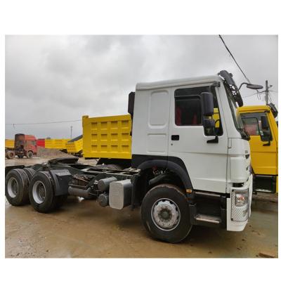 China Used Tractor Head Wheel Dump Truck 10Wheels Used Sinotruck Howo Truck for sale