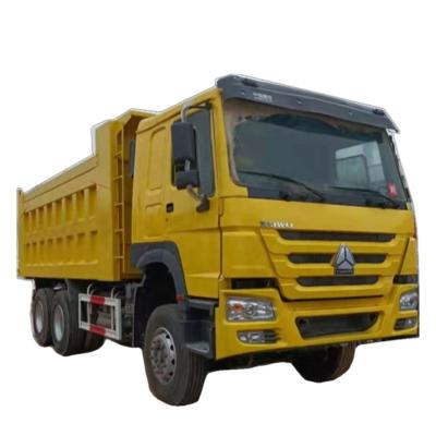 China Hot Sale RHD 10 Wheels 6X 336HP SINOTRUK HOWO Brand Used Dump Truck to africa for sale