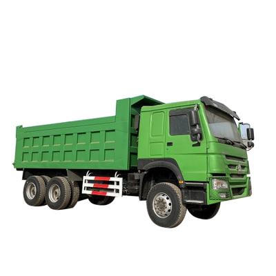 China Hot Sale 10 Wheels 6X4 375HP 371HP 336HP SINOTRUK HOWO Used Dump Truck to africa à venda