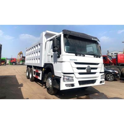 China Used 6x4 371hp Manual Wheel Dump Truck Sinotruk Howo Used Truck To Africa à venda