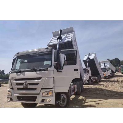 China Best Sell 10 Wheels 6X4 375HP 371HP SINOTRUK HOWO Used Dump Truck to africa à venda