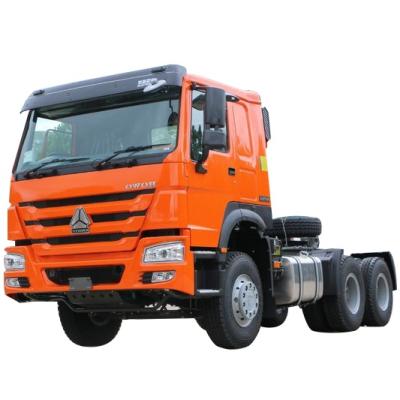 Chine Safety 40ton Tractor Truck Head Used Euro3 375hp Howo Logistics Transportation à vendre