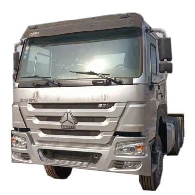 Chine Hot sale second hand Sino Howo tractor truck head price used 10 tyres trucks à vendre