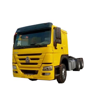 Chine Used 336hp 371hp 375hp Euro2 Euro3 howo tractor truck head second hand trucks for sale à vendre