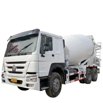 China 6X4 375hp Used Concrete Mixer Cement Truck Using For Construction Works en venta