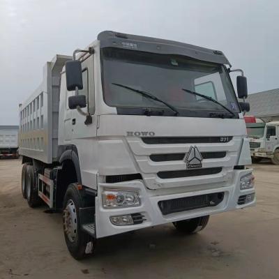 China 20 Cubic Howo Used Wheel Dump Truck 6x4 Sinotruk Manual Heavy Trucks à venda