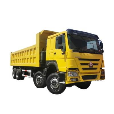 China 12 Wheeler 8X4 Wheel Dump Truck Used Manual Heavy Second Hand Truck for sale