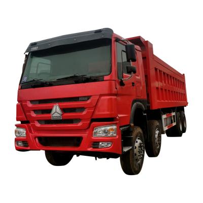 China Used Wheel Dump Truck Sinotruck Howo 8x4 Dump Heavy Truck With Good Condition For Africa à venda