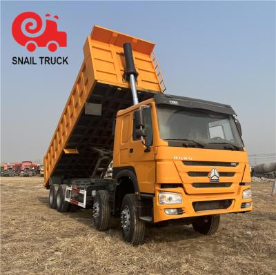 中国 HOWO 20 Cubic Used Tipper Truck 8x4 Heavy Manual Mining Transportation 販売のため