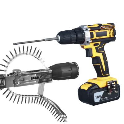 China power assembled screw gun nail maker concrete guns cordless nail gun 1 clip for sale