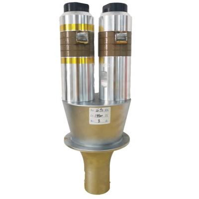 China China Low Loss Ultrasonic Transducer 15khz 4200w And Horn For Ultrasonic Welding for sale