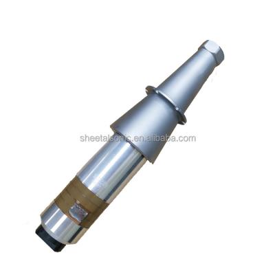 China Low Loss PZT-4 PZT-8 Ultrasonic Transducer With Booster Ultrasonic Welding Transducers for sale