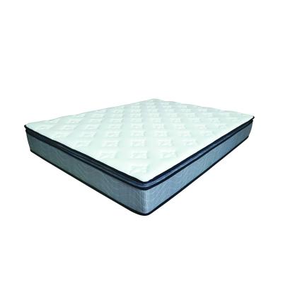 China Other Hotel Bedroom Furniture Bedding Plush Queen Memory Foam Mattress With Pillow Top for sale