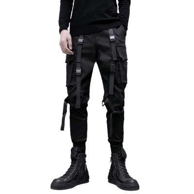 China Fashionable Anti-wrinkle Multi-pocket Flame Paratrooper Cargo Tactical Pants For Men Street Fashion Brand Harem Pants for sale